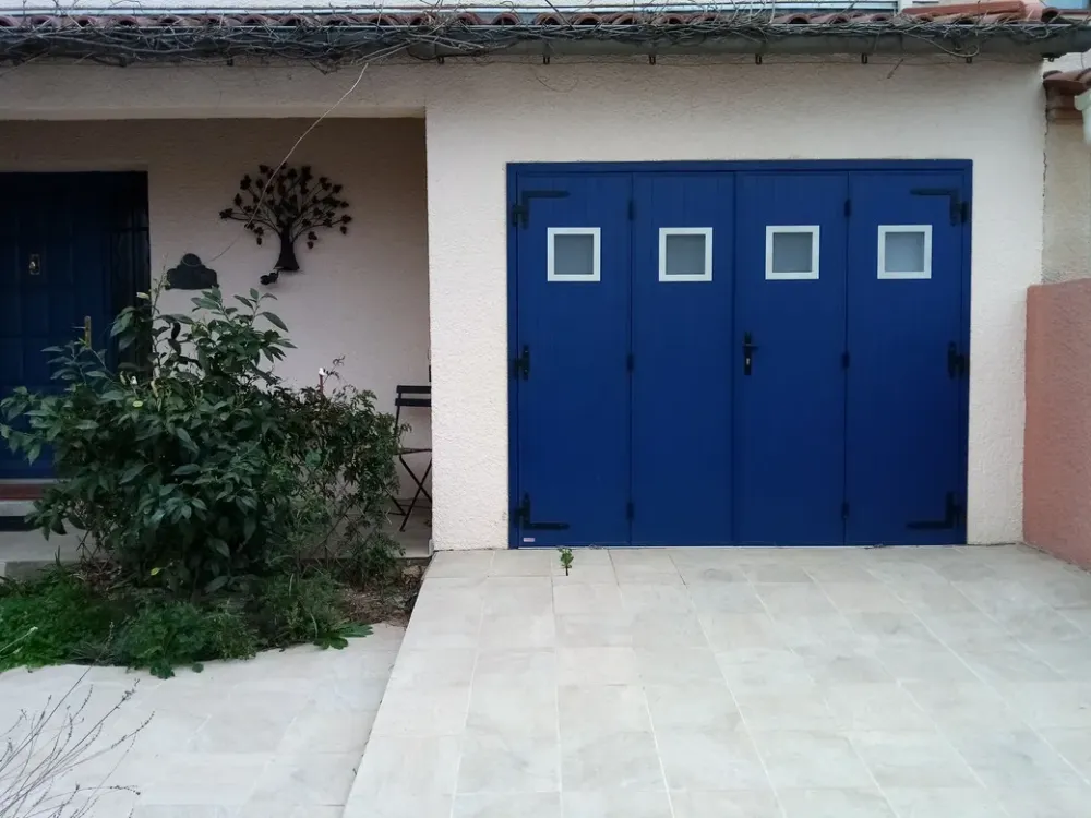 porte de garage repliable