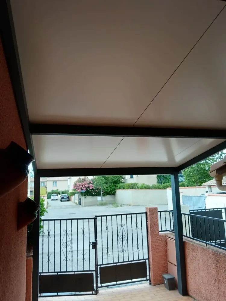 carport vu dessous